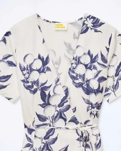 Robe Longue Manche Courte Evie