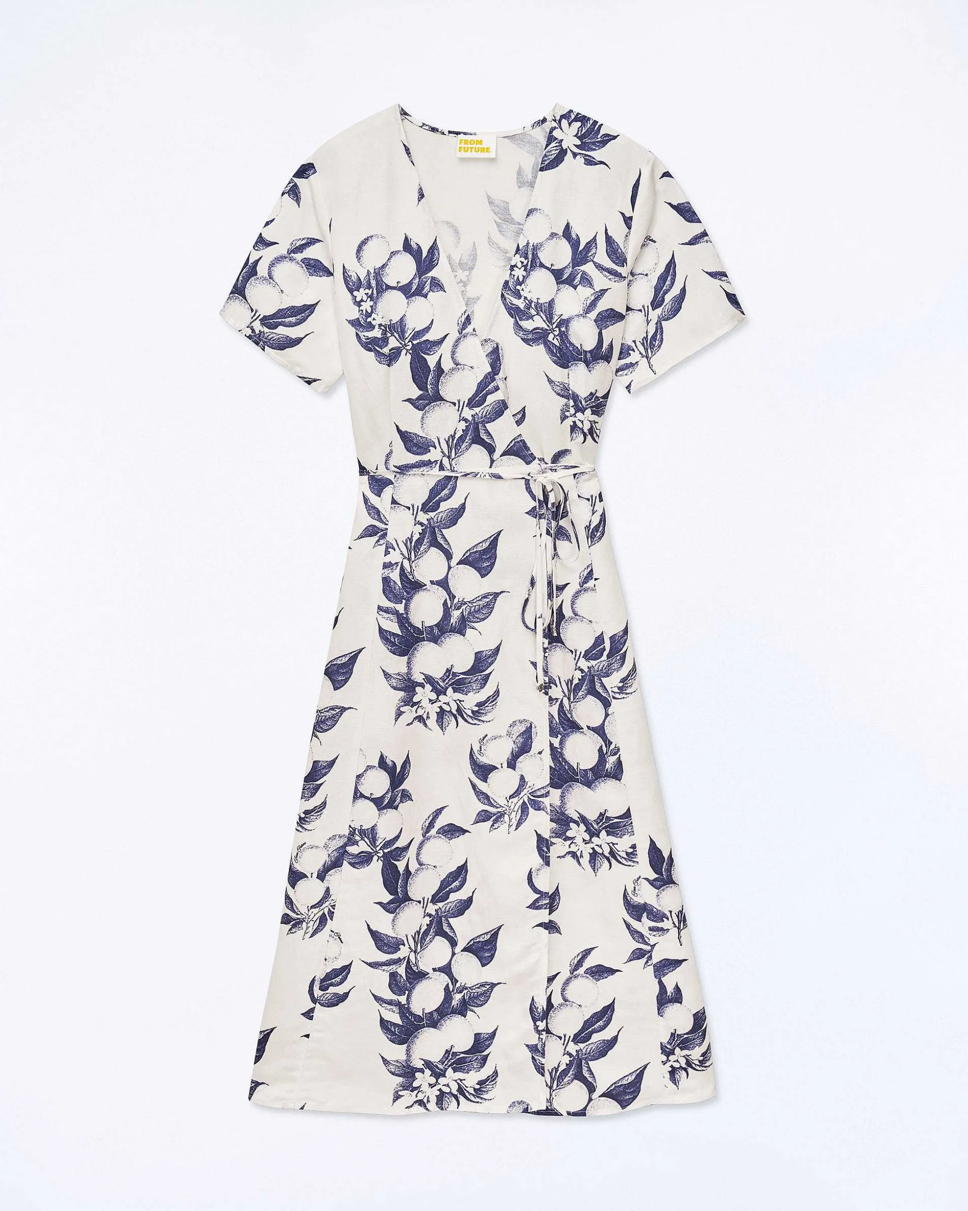 Robe Longue Manche Courte Evie