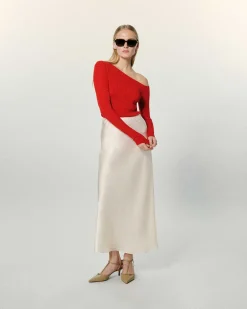 Top Asymetrique Epaule Denudee