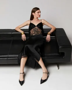 Top Bretelle Decoupe Dentelle