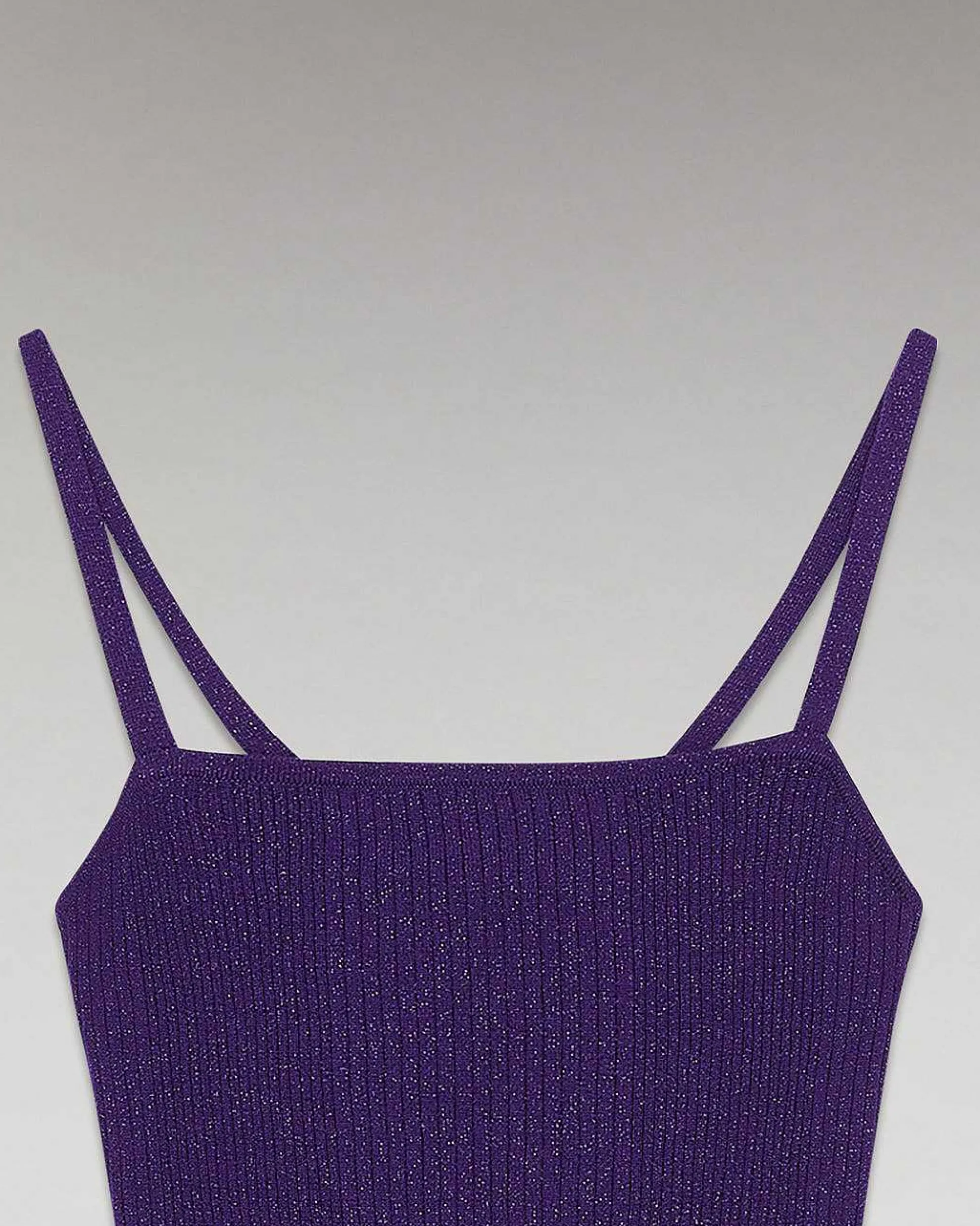 Top Bretelle Metallise