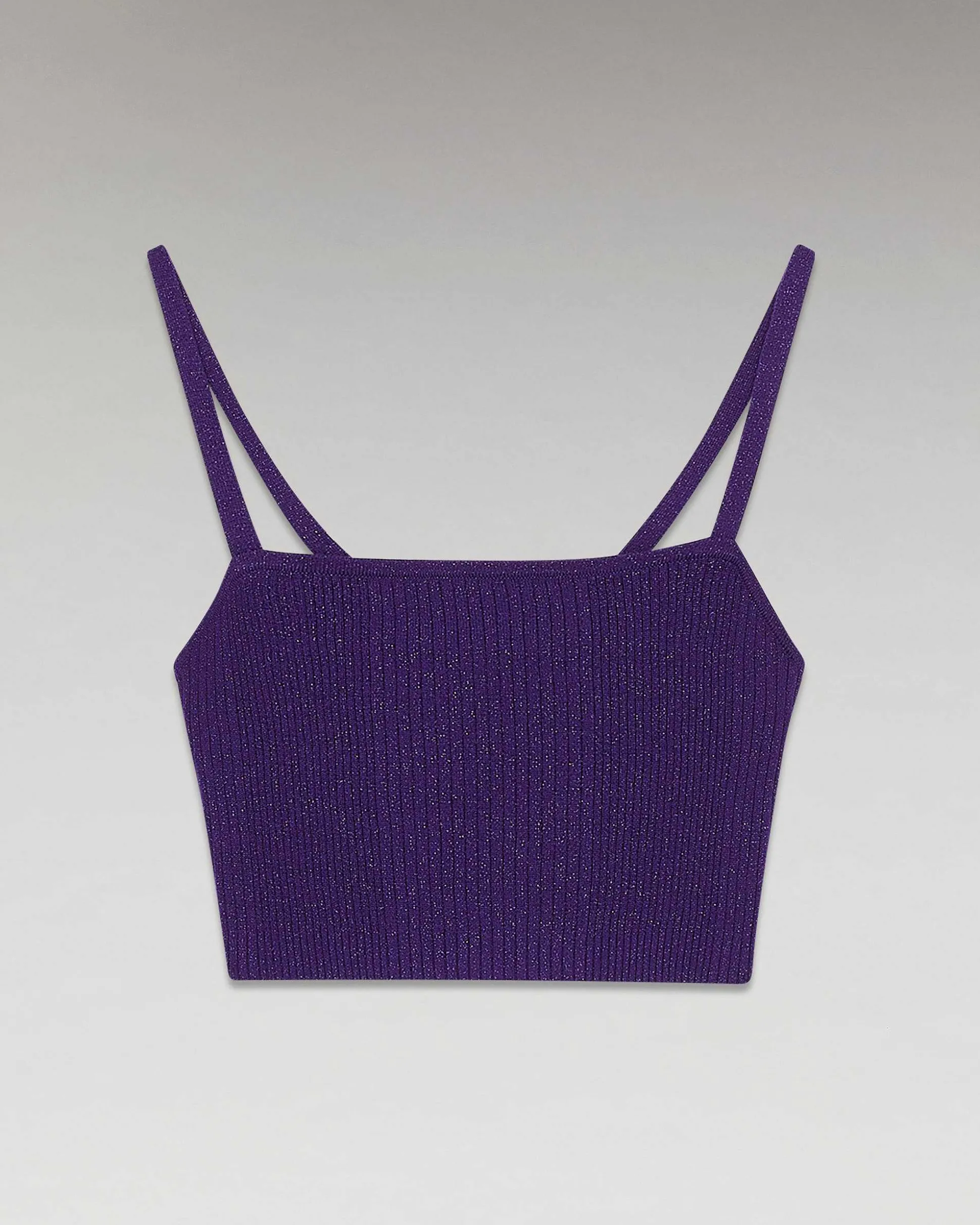 Top Bretelle Metallise