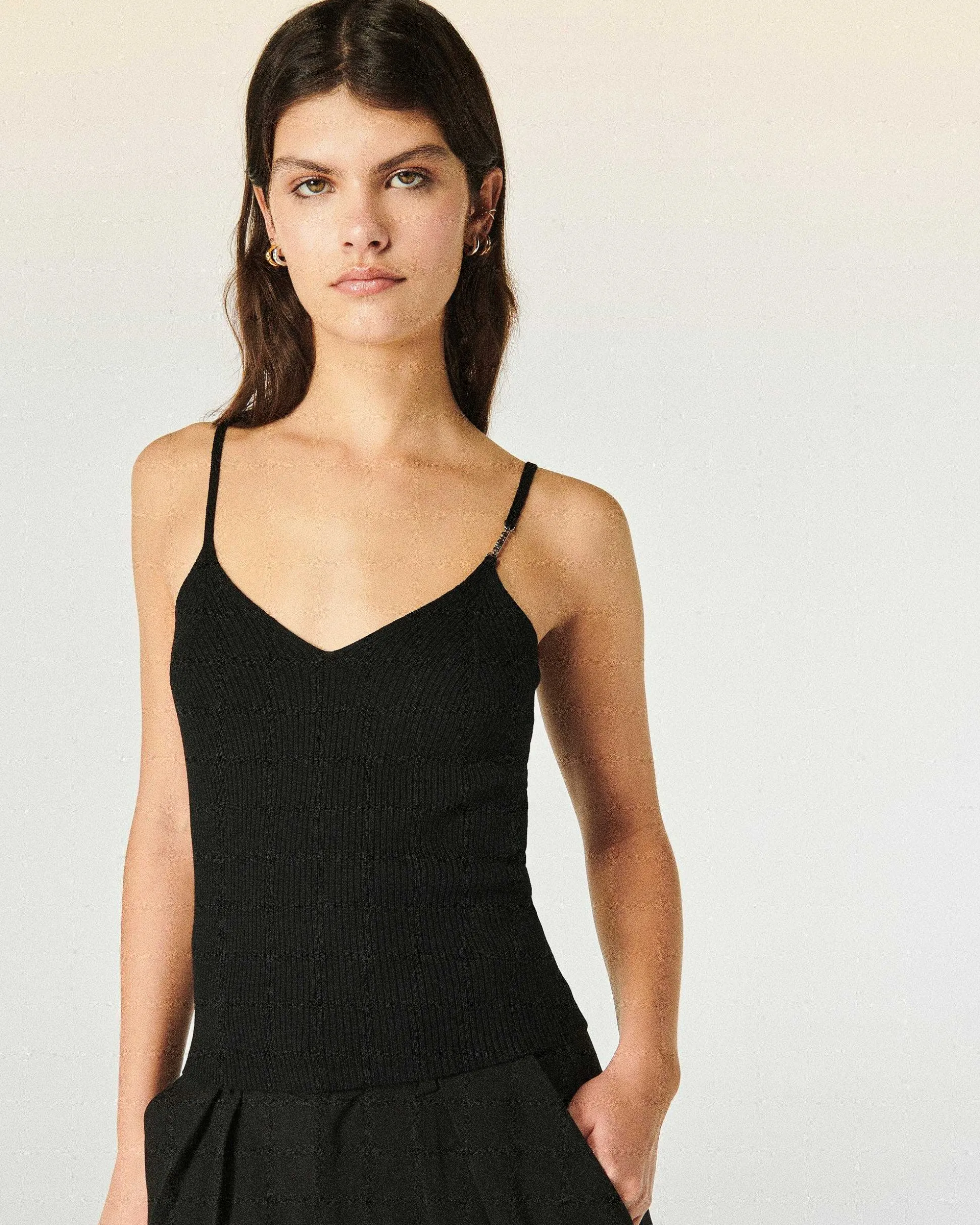 Top Debardeur Bretelle Bijou