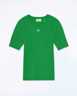 Top Manches Courtes Bicolore