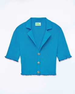 Top Manches Courtes Bicolore