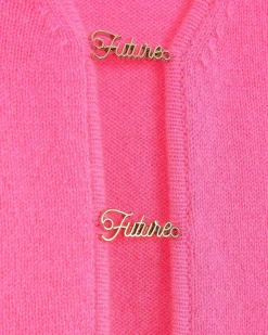 Top Manches Longues Boutons Bijoux