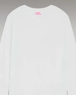 T-Shirt Col Rond Basique Manches Longues