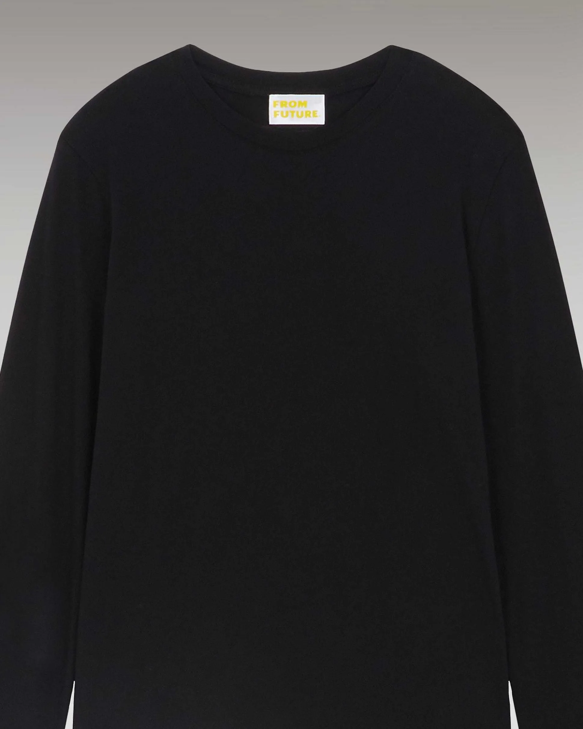 T-Shirt Col Rond Basique Manches Longues