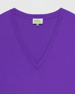 T-Shirt Col V Basique