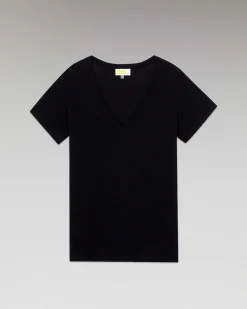 T-Shirt Col V Basique