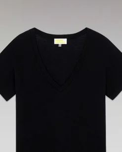 T-Shirt Col V Basique