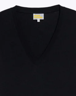 T-Shirt Col V Supima